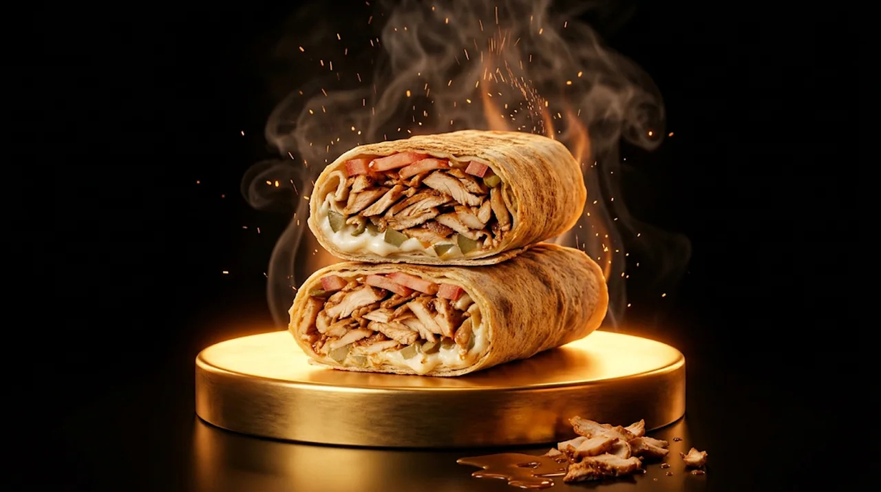 Your shawarma wrap